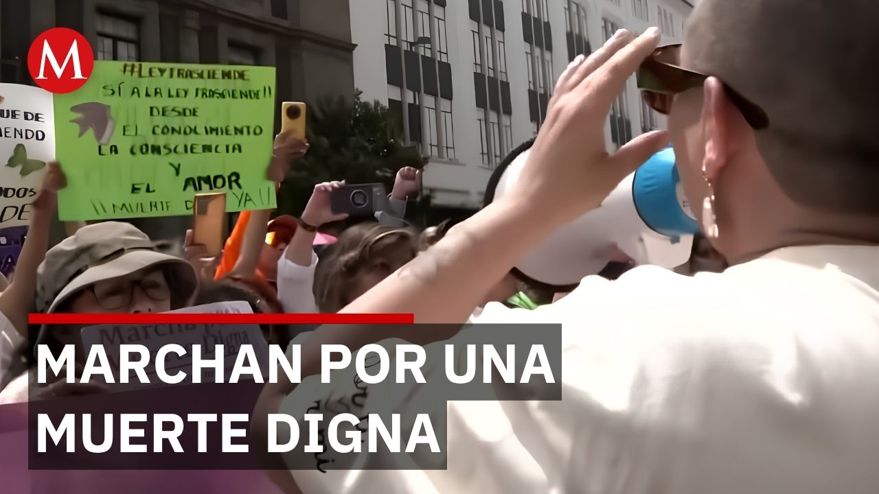 Decenas de mexicanos protestan por legalizar eutanasia y elegir su muerte
