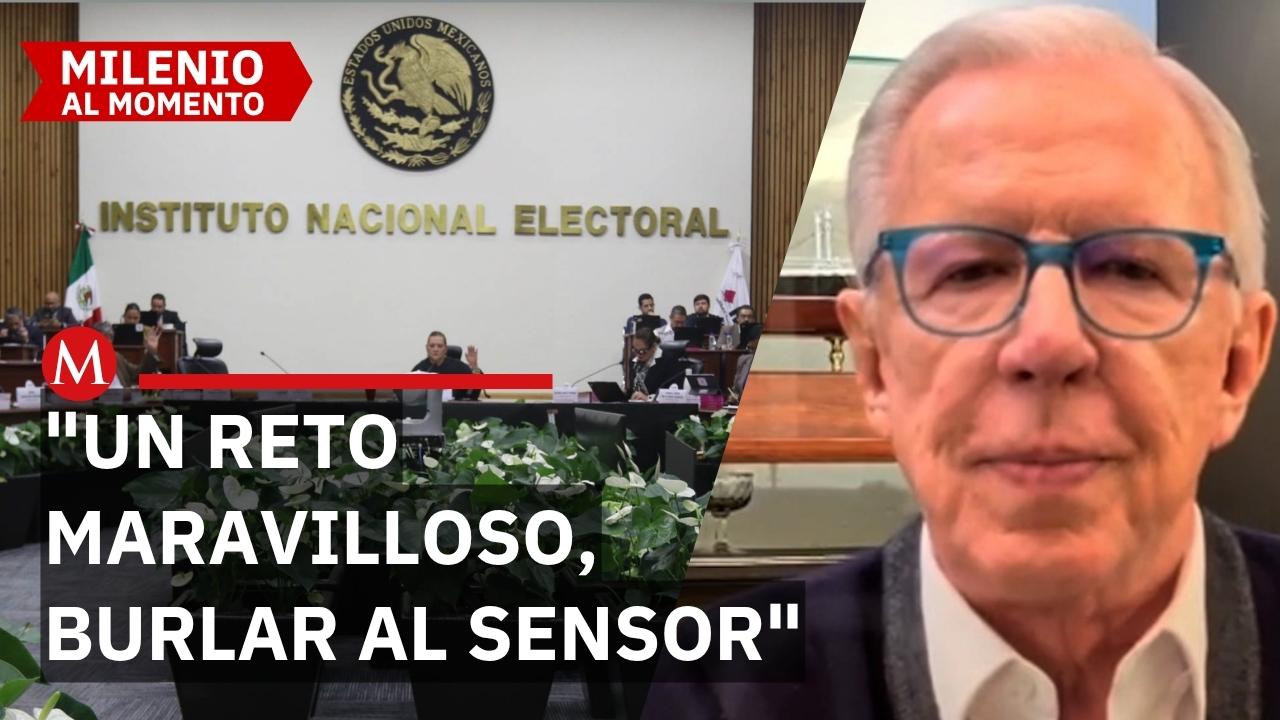 El delirante INE, ahora como sensor de muecas, gestos y sarcasmo: Joaquín López-Dóriga
