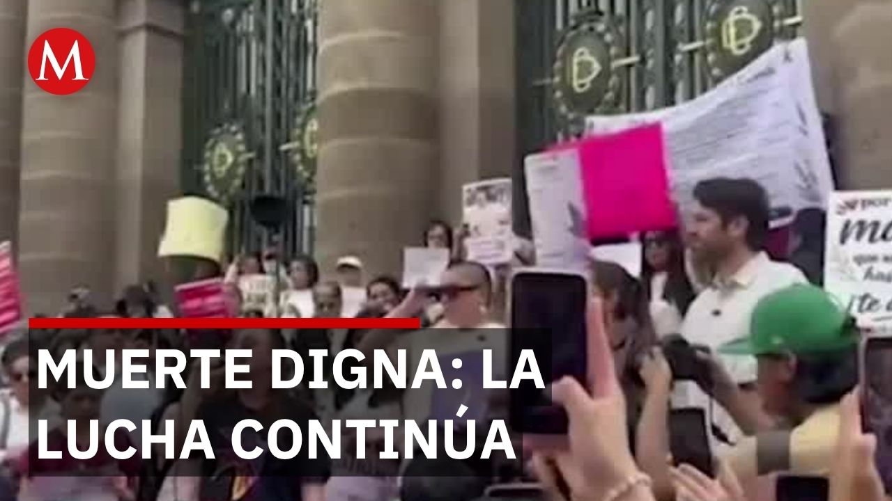 Eutanasia en México: Samara Martínez lidera marcha con 100 mil firmas de apoyo
