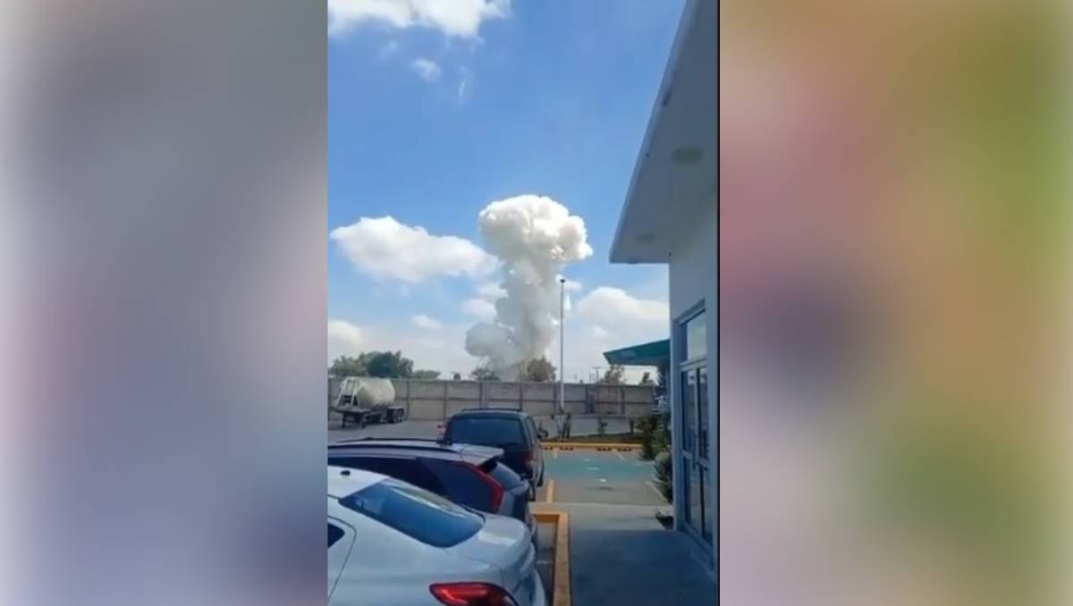 Explosión de polvorin en Zumpango. | Foto: Especial