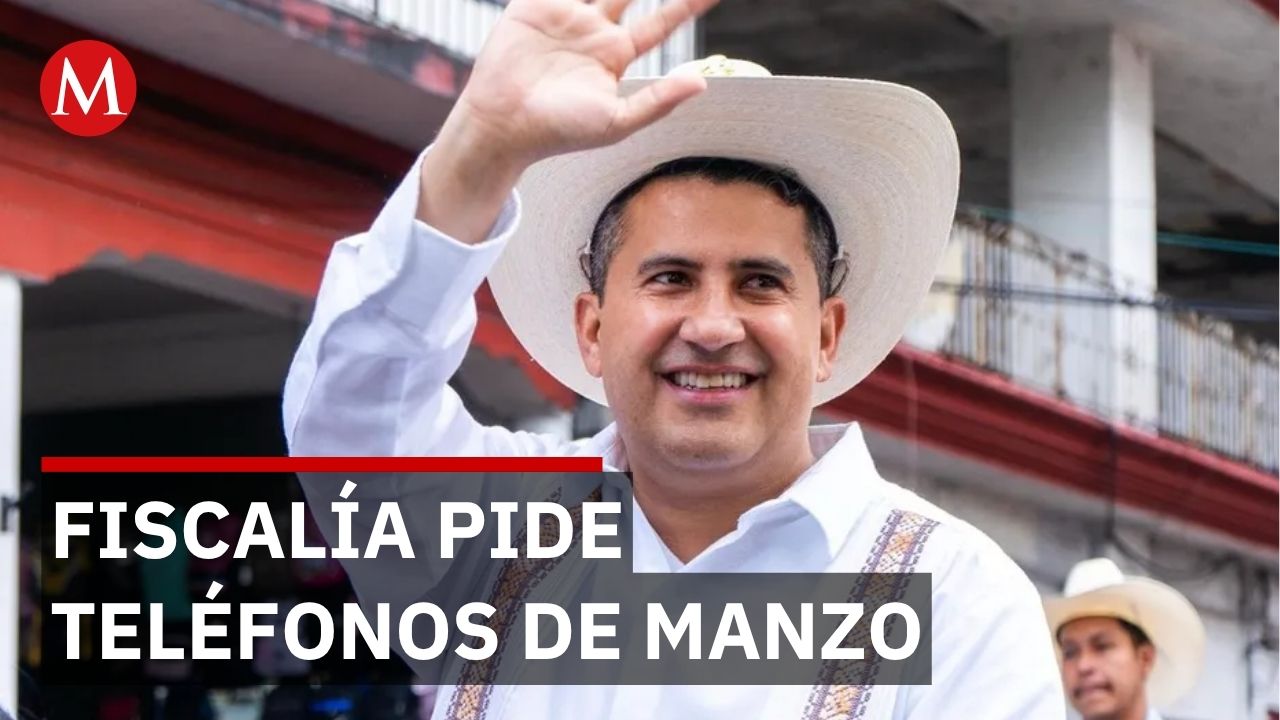 Fiscalía pide los teléfonos del exalcalde Manzo para esclarecer su homicidio