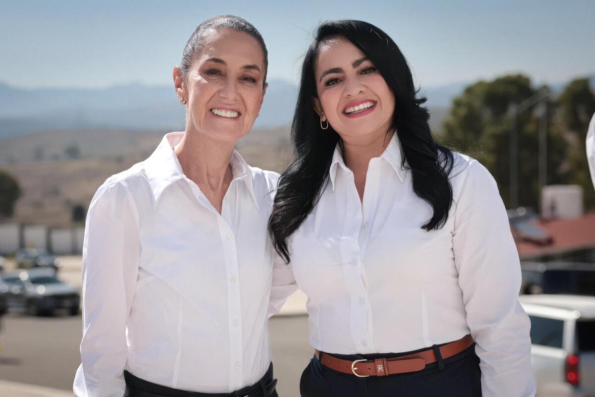Gladyz Butanda Macías reconoció el respaldo del Gobierno de México al desarrollo de Michoacán.| Foto: Especial