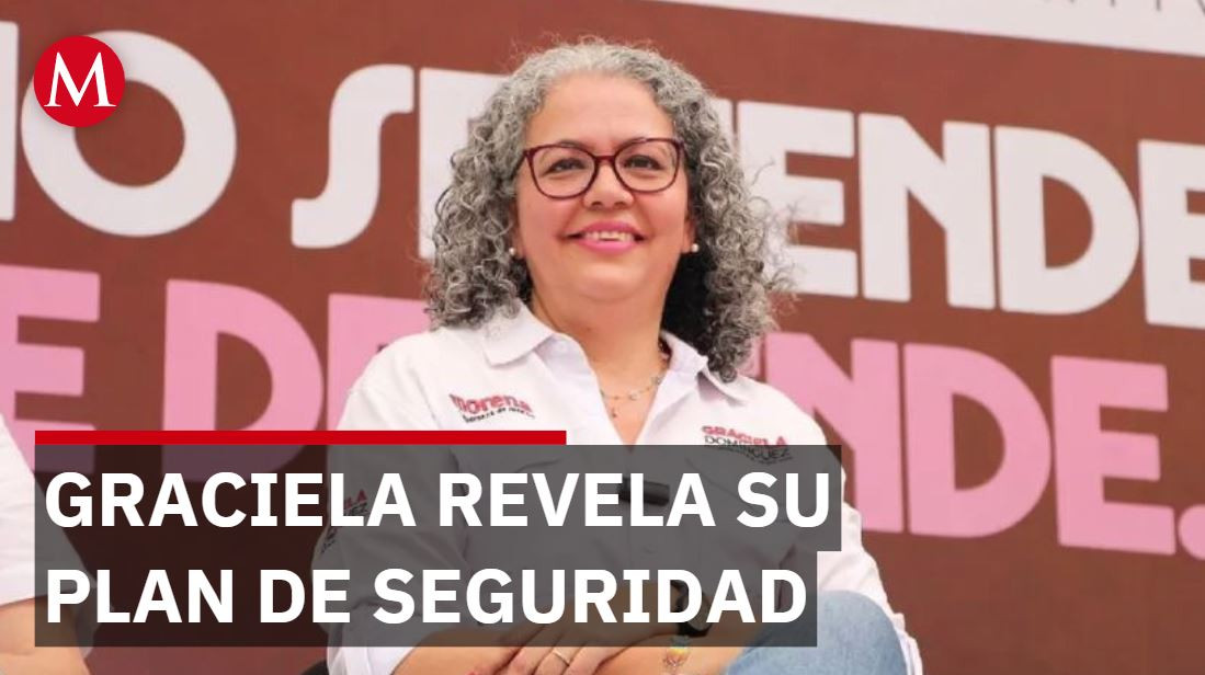Graciela Domínguez presenta estrategia de seguridad en su primer acto público