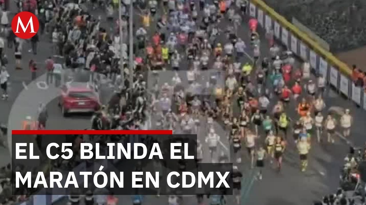 Maratón CdMx: ambulancias desplegadas tras 3 casos de infartos en corredores
