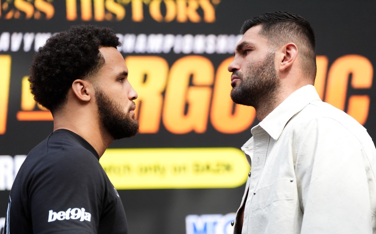 Moses Itauma y Filip Hrgovic disputarán el título vacante de peso pesado de la FIB en la O2 Arena de Londres. (Agencia AP)