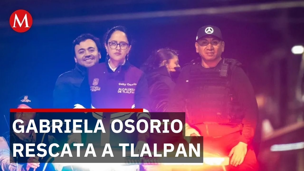 El patrullajes diarios de la alcaldesa Gabriela Osorio logran reducir miedo en calles de Tlalpan