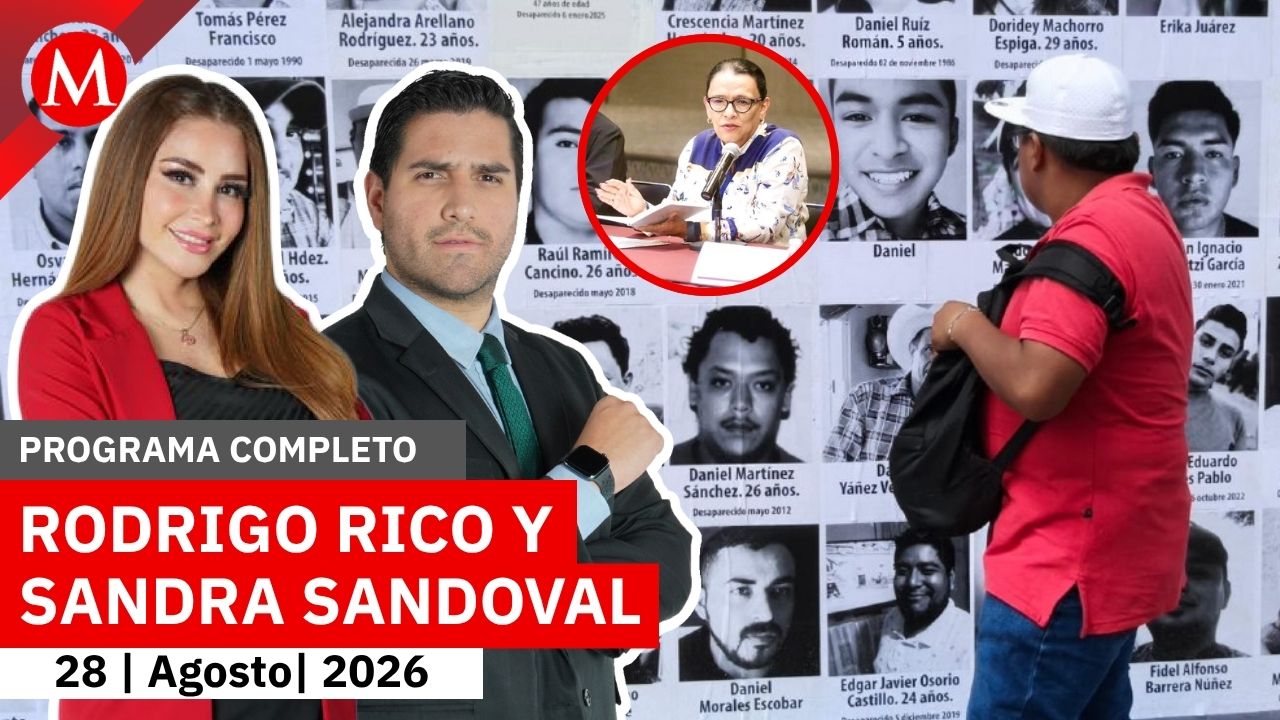 Segob promete cambios ante la crisis de desapariciones | Milenio Noticias, 28 de agosto de 2026