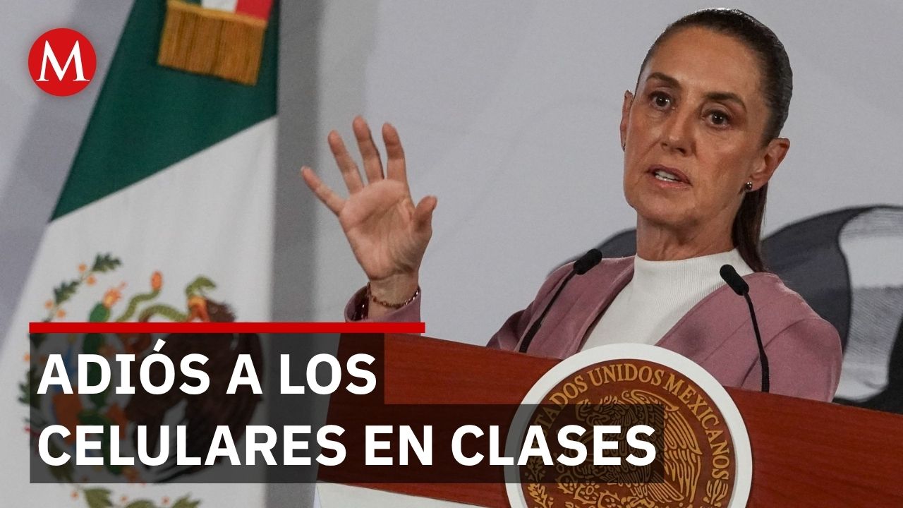 Sheinbaum busca prohibir celulares en escuelas a alumnos y maestros