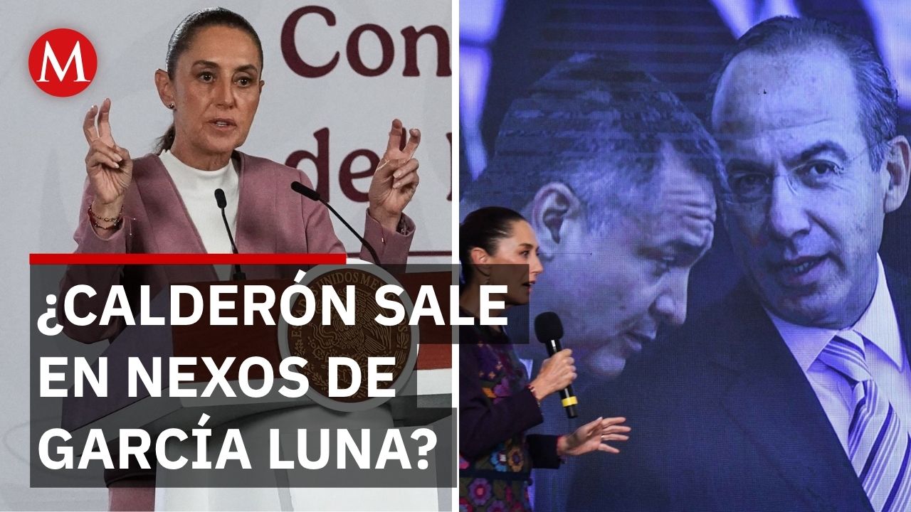 Sheinbaum sobre Calderón y García Luna: "No quiere decir que no supiera"
