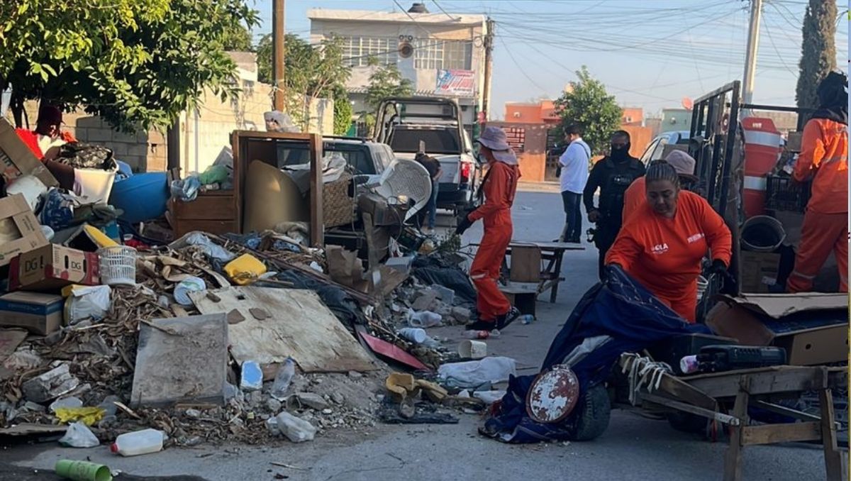 Torreón endurece operativo contra vecinos que acumulan basura; van 168 detenidos. | Cortesía del Ayuntamiento de Torreón