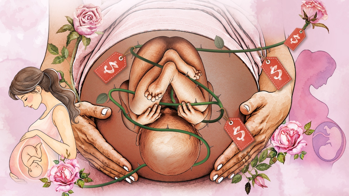 Vientres subrogados Home | Ilustración: Margarita Salmoran