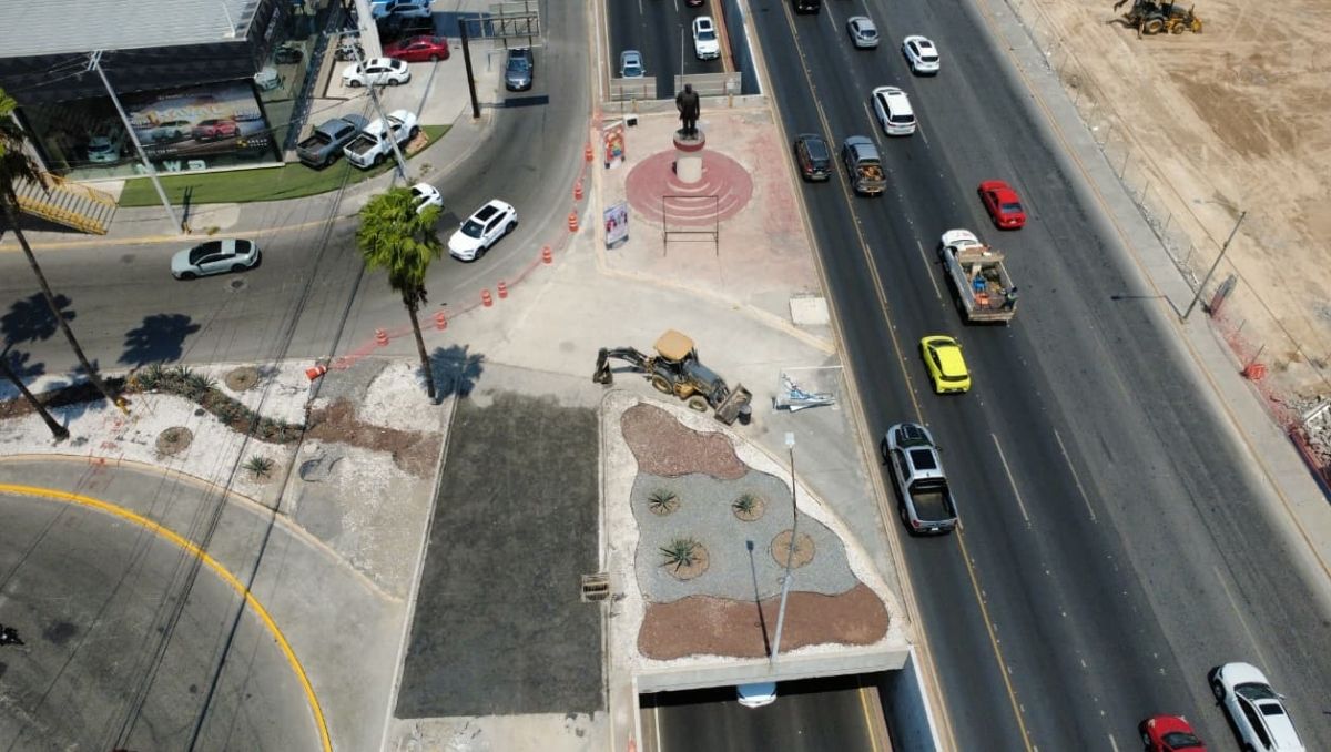 Las adecuaciones viales se realizan sobre la avenida Gonzalitos. | Especial