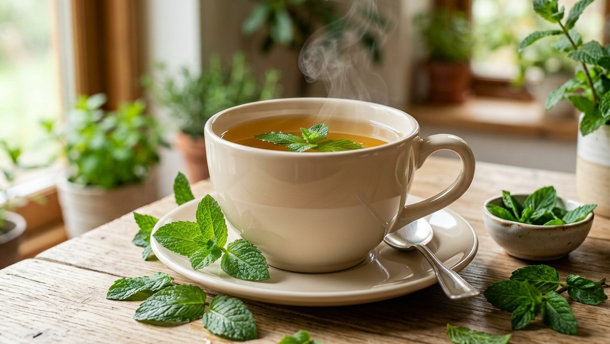 Los beneficios del té de menta y cómo preparar una infusión en casa. | FOTO: MILENIO