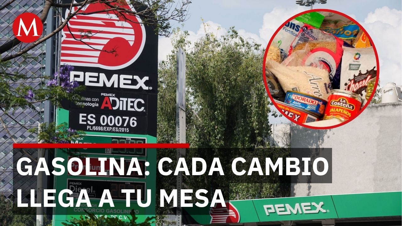 Cambios en impuestos de gasolina generan efecto dominó en precios de alimentos