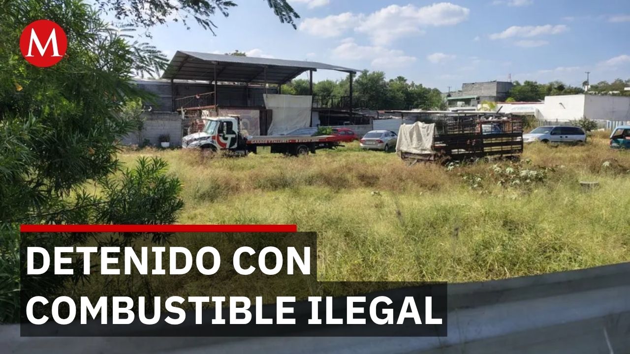 Capturan a sujeto con 10 mil litros de combustible ilegal en Ecatepec