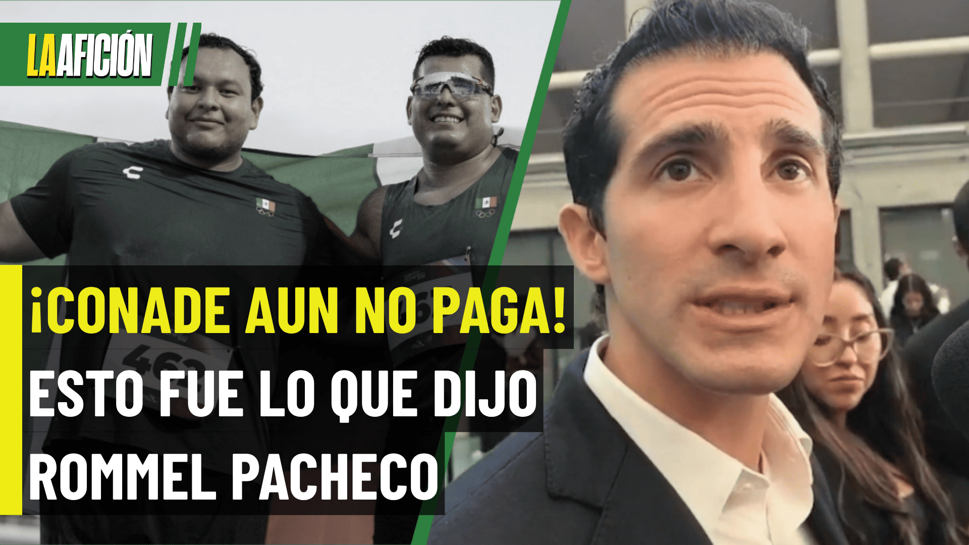 ¡CONADE todavía no paga a los medallistas! Rommel Pacheco explica qué pasó