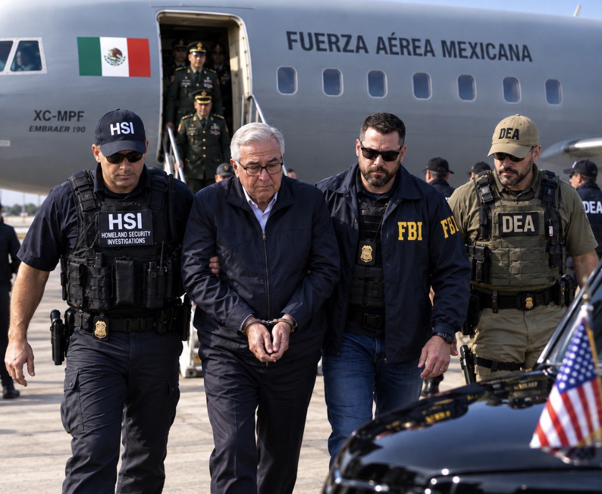 Derek Maltz compartió una imagen del exgobernador generada con inteligencia artificial. | Foto: X