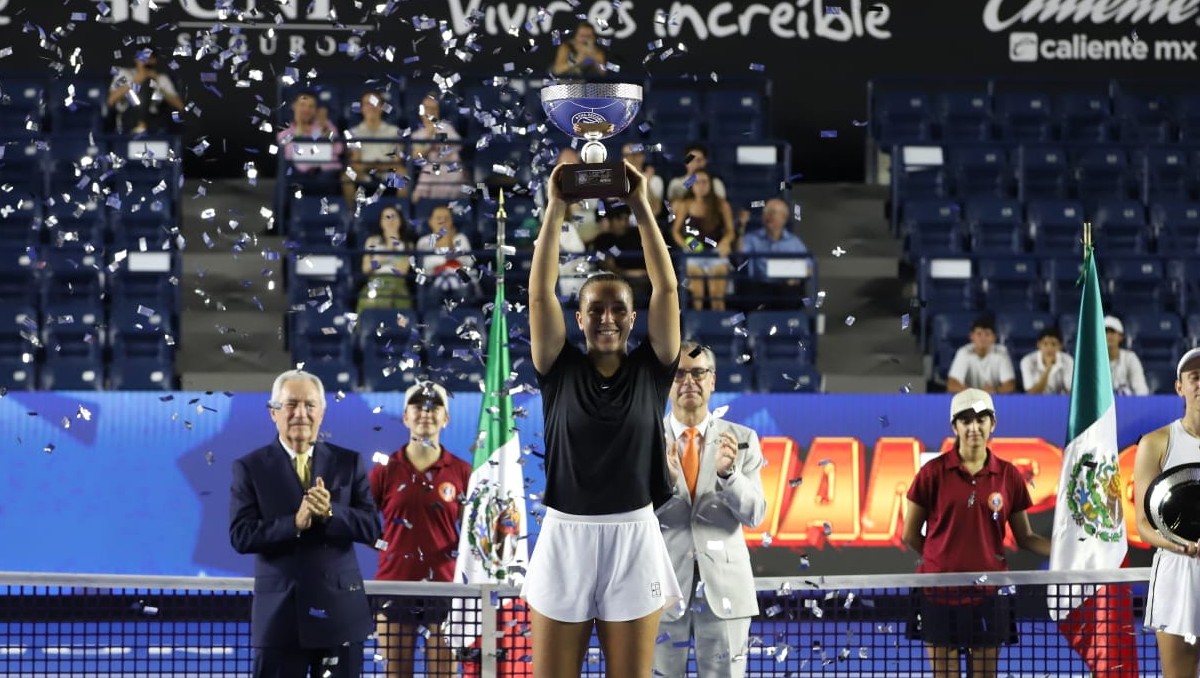 Diane Parry es campeona del Abierto GNP Seguros 2026 (Luis Guerra)