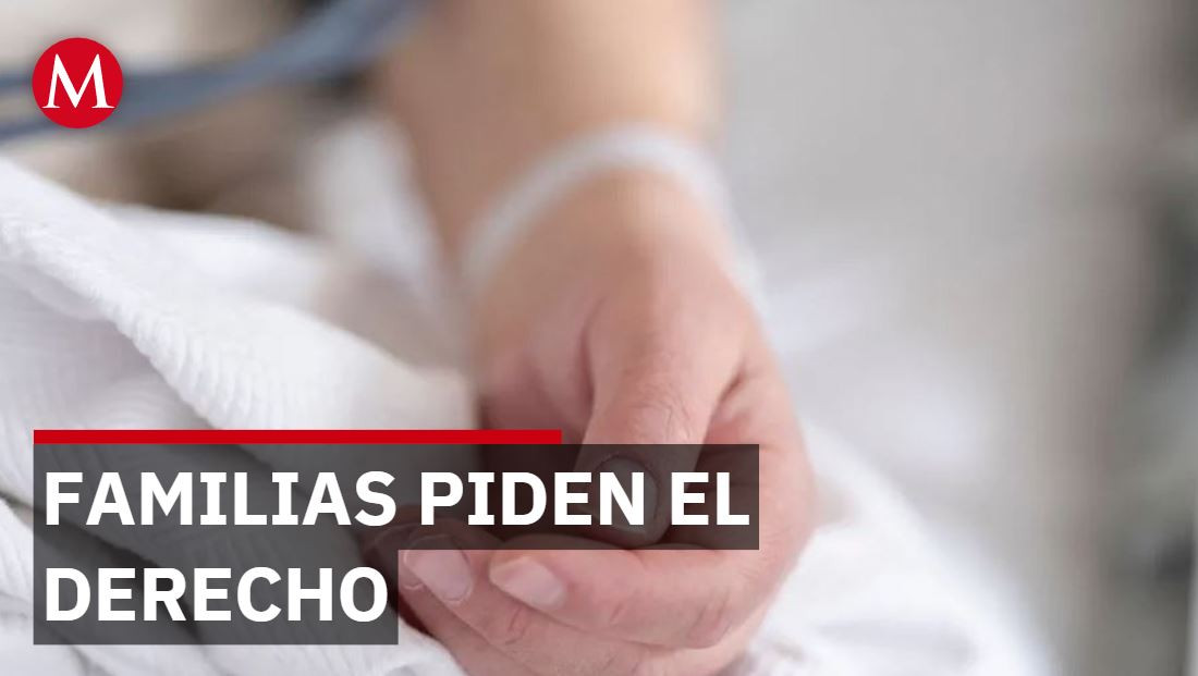 Familias piden ley para morir dignamente tras 18 años de sufrimiento evitable