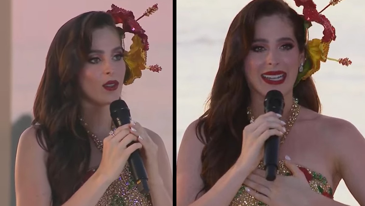 Fátima Bosch, en la final de Miss Universo México 2026. | ESPECIAL