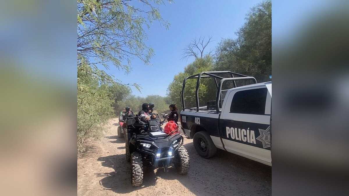 Impiden ingreso de racers al Cañón de Fernández en Lerdo. | Foto: Luis Alatorre.