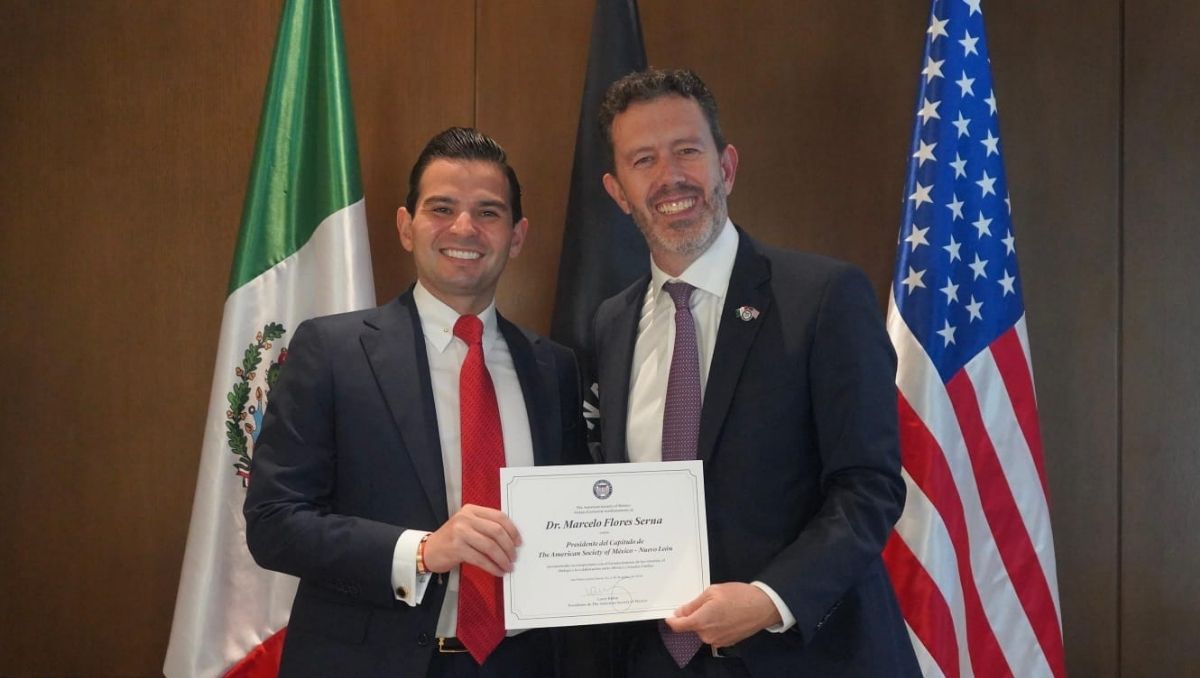 Nuevo León refuerza la relación bilateral con Estados Unidos con nuevo liderazgo en The American Society. | Especial