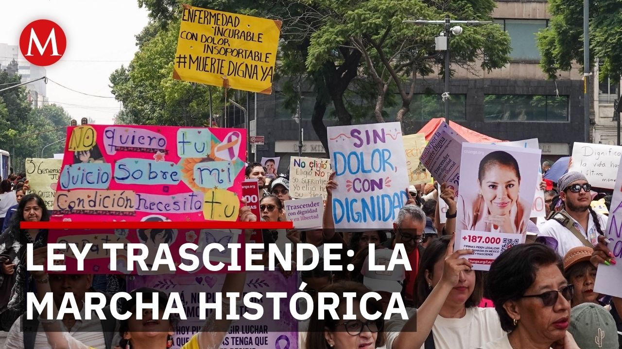 Ley Trasciende: activistas exigen en CdMx derecho a muerte digna