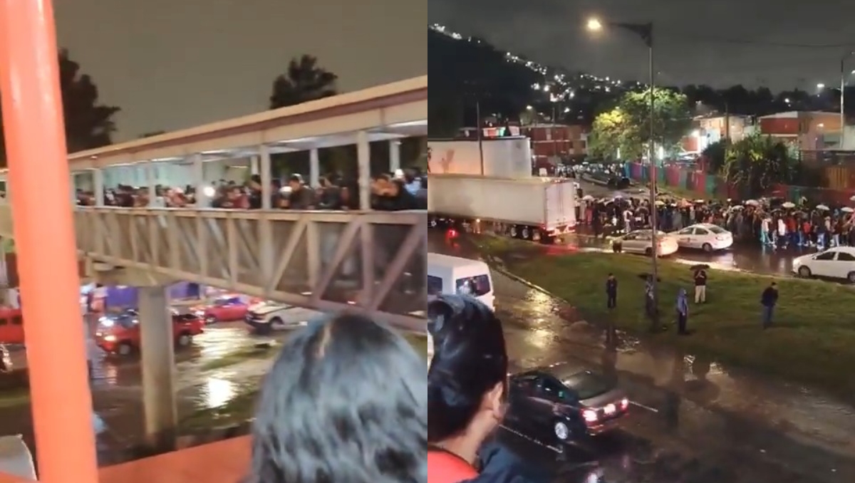 La lluvia complico la movilidad en la zona oriente de la capital. | Especial