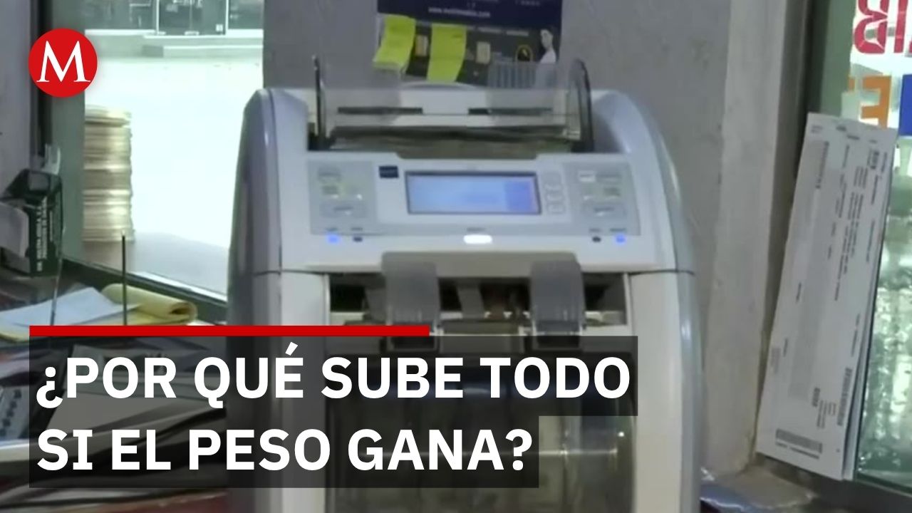 Peso mexicano se fortalece frente al dólar pero precios siguen suben en tiendas