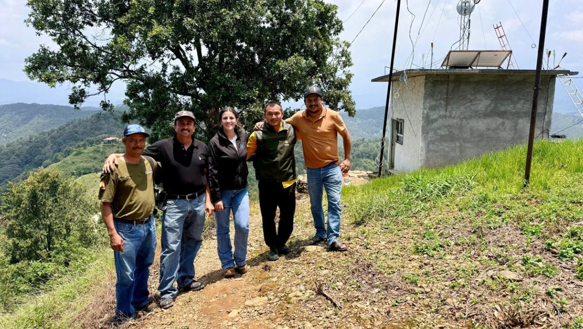 La rehabilitación mejorará las condiciones de trabajo del personal que monitorea los bosques del sur del Estado de México. | Foto: Especial