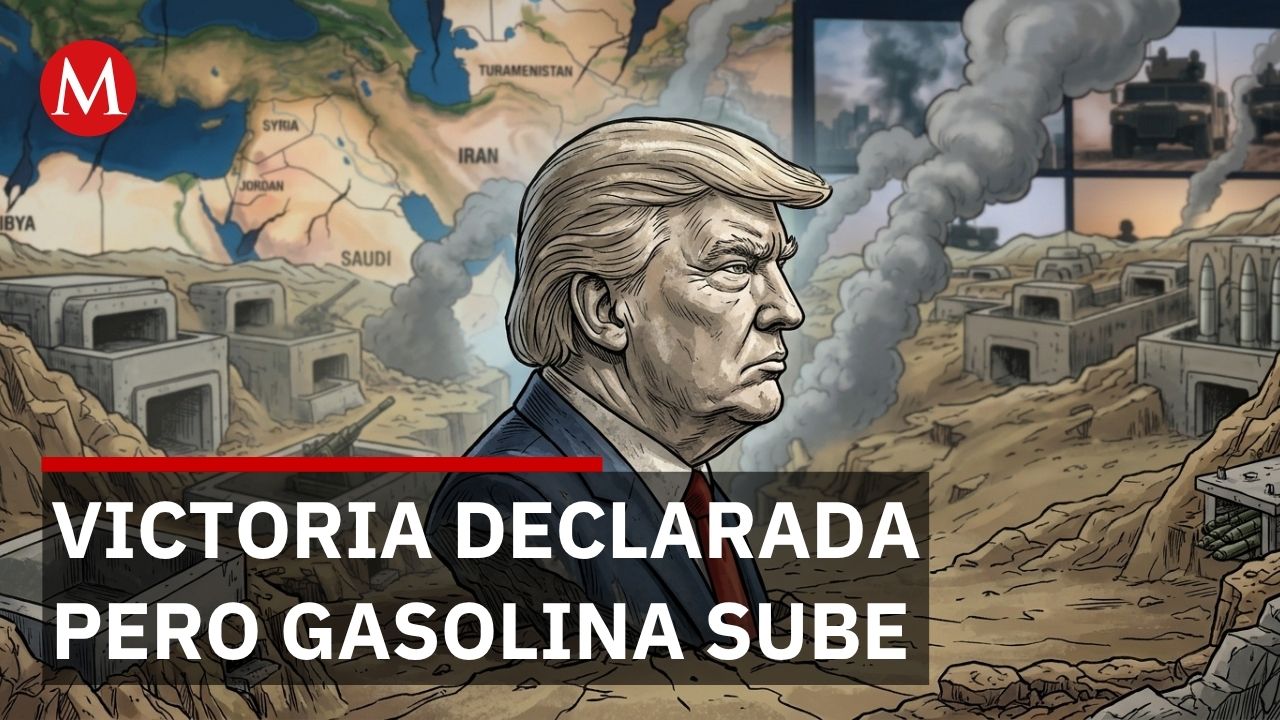 Trump celebra victoria en Irán pero gasolina en EU no refleja cambios económicos