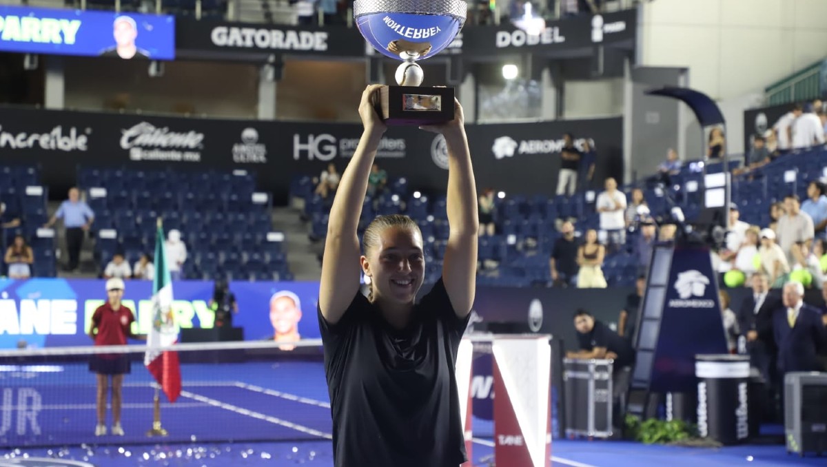 Diane Parry vive una nueva etapa tras conquistar el Abierto GNP Seguros (Luis Guerra)