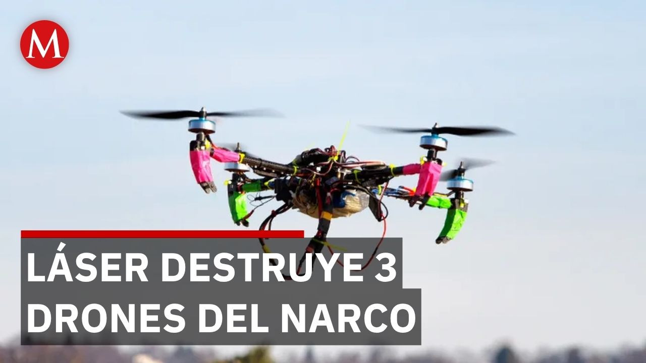 EU destruye 3 drones criminales con láser de alta energía en frontera con México