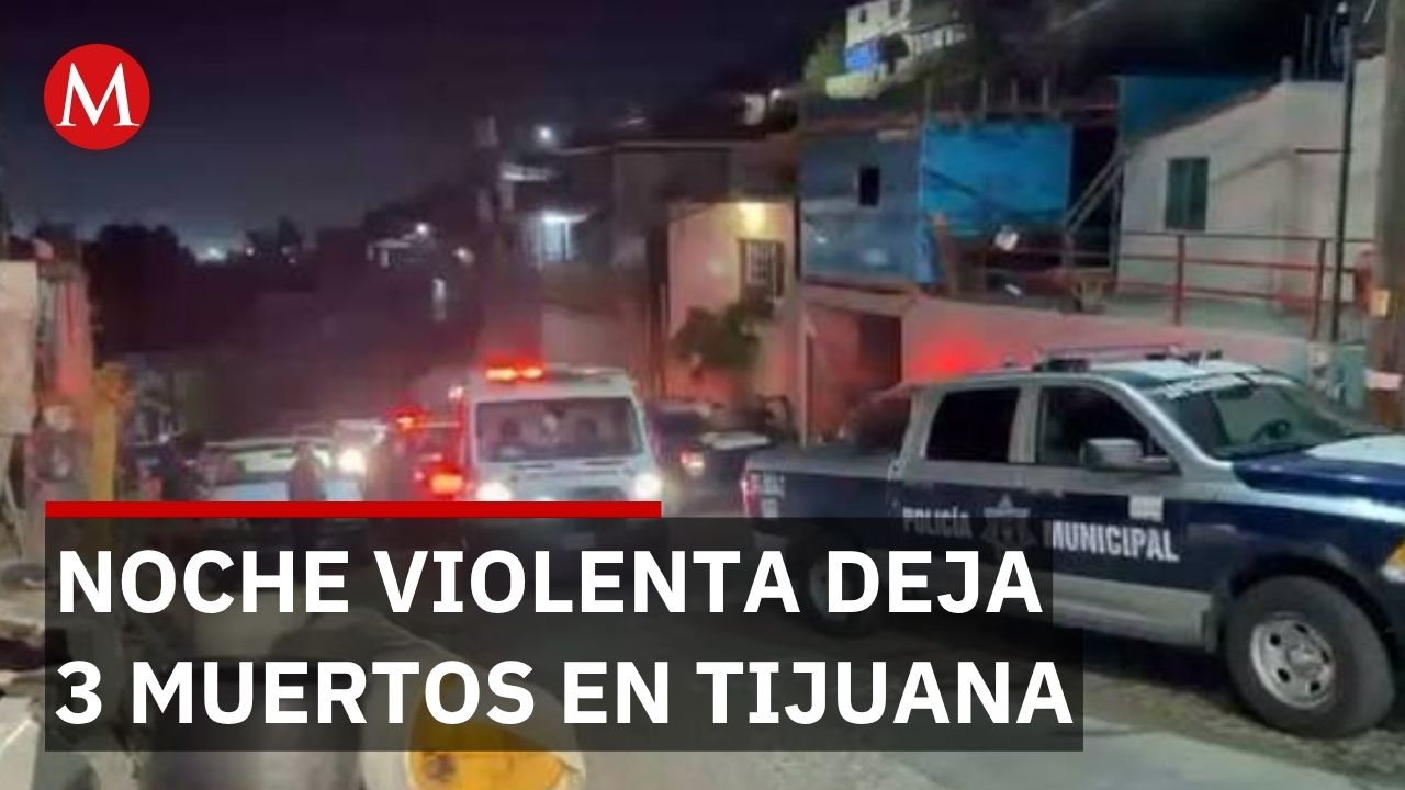 Tres homicidios en Tijuana durante la madrugada tras promesas de refuerzo de seguridad