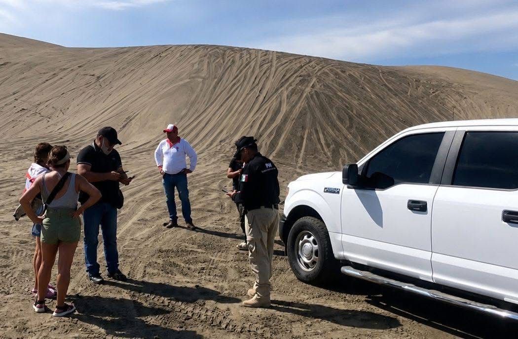 El joven, procedente de Cuautitlán Izcalli, perdió la vida cuando recorría en cuatrimoto las dunas de Chachalacas. | Foto: Isabel Zamudio