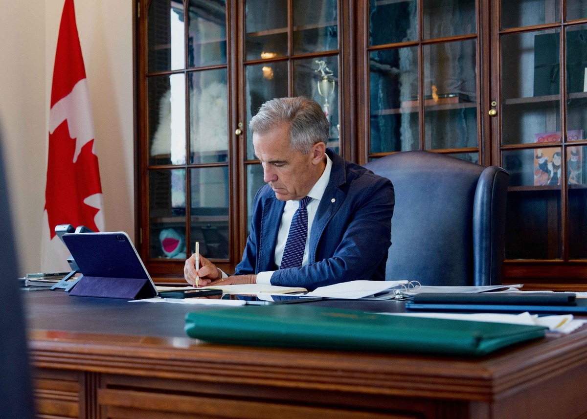 Mark Carney, primer ministro de Canadá. | Foto: Especial.