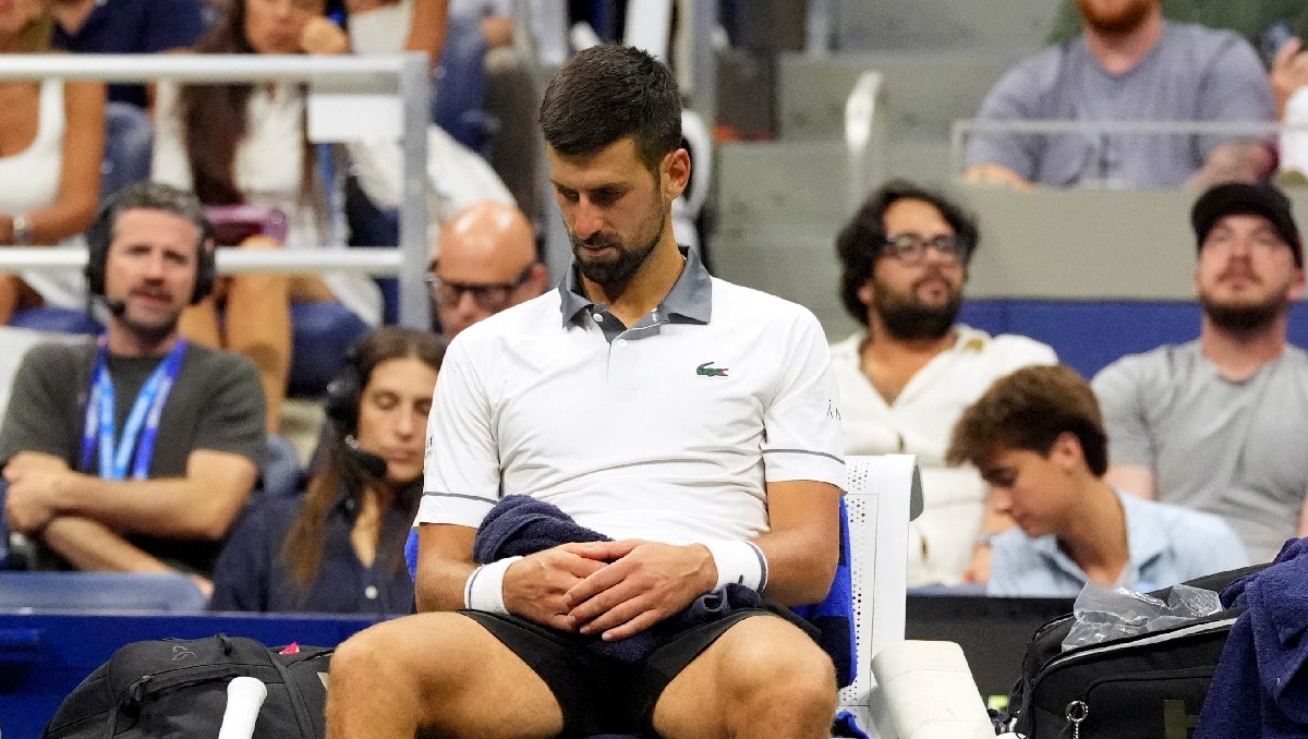 Novak Djokovic es eliminado en la primera ronda del US Open 2026 (Reuters)