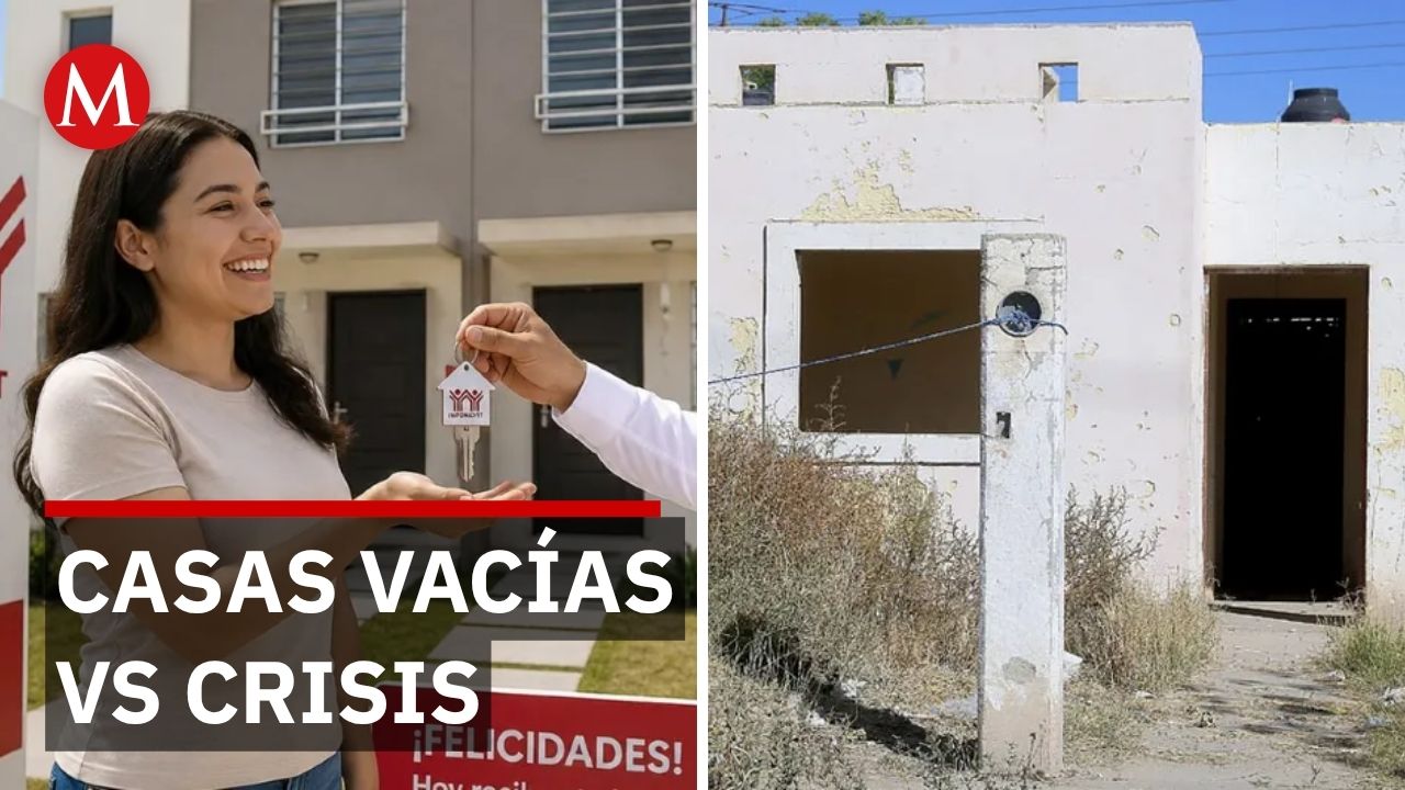 Paradoja habitacional: 5 millones de casas vacías mientras crece el rezago