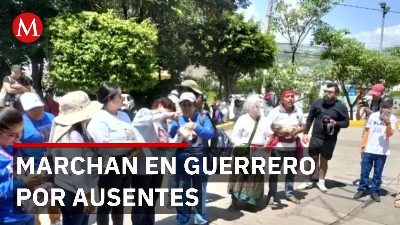 Retiran fotos de desaparecidos en Chipalcingo tras marcha de familiares