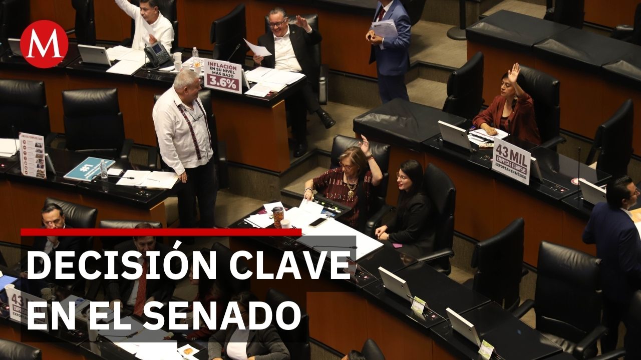 Senadores de Morena definen candidato a presidencia del Senado para nueva legislatura