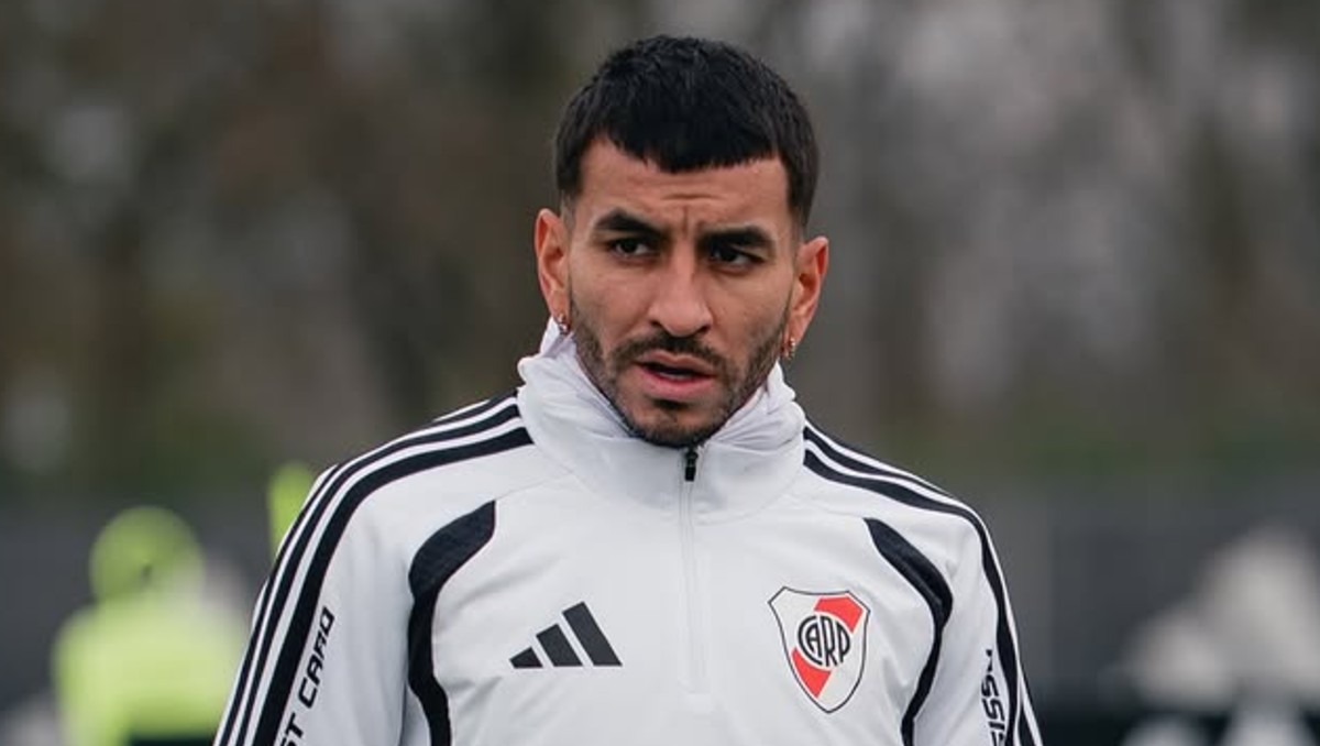 Ángel Correa revela que la estaba pasando mal antes de llegar a River Plate (Instagram @riverplate)