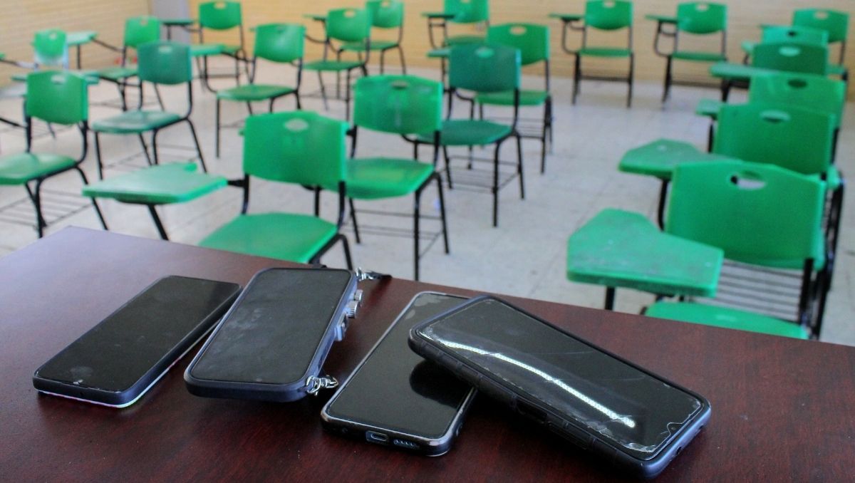 Los aparatos quedarán bajo resguardo de los docentes | Roberto Amaya