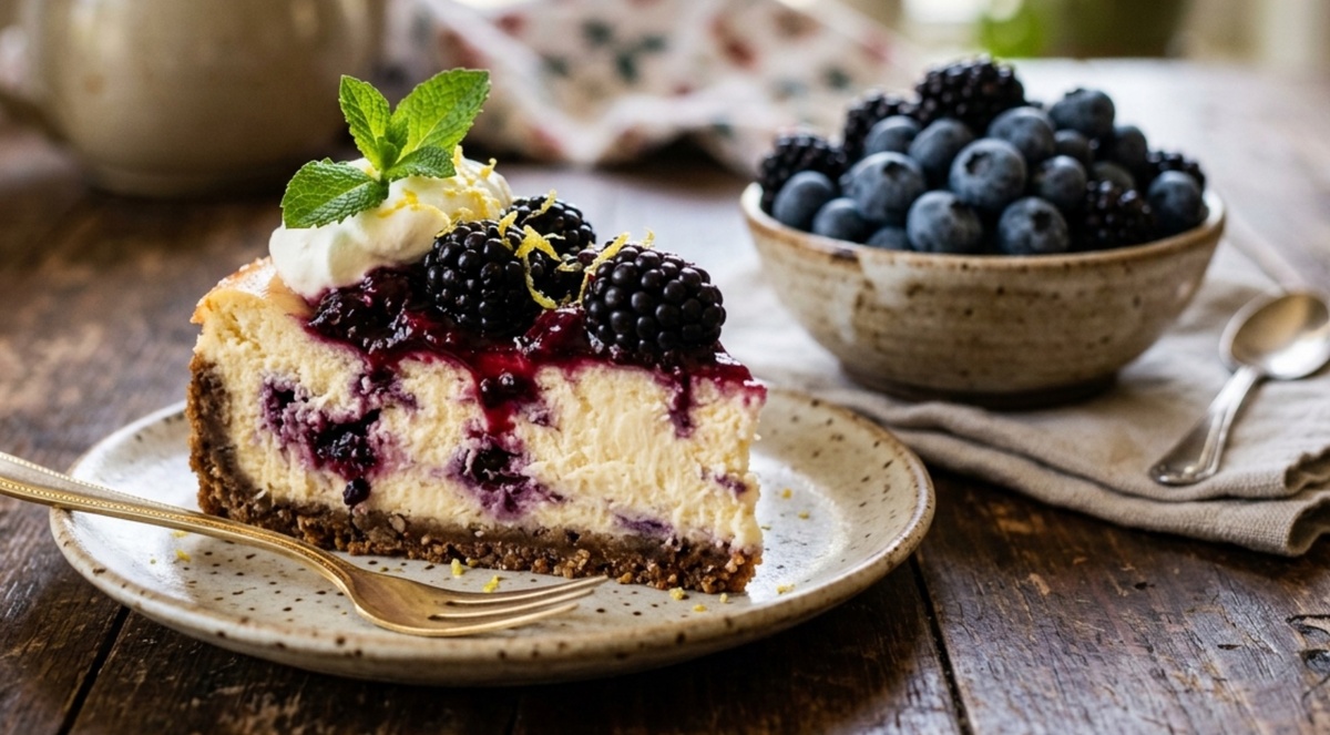 Cheesecake de moras: así puedes prepararlo en minutos. | IA