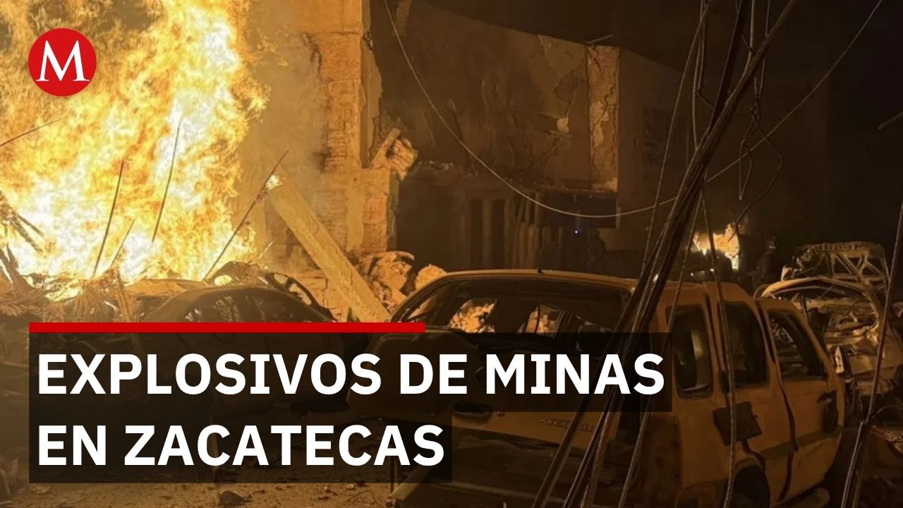 CJNG usa explosivos de minas en ataques contra policía de Zacatecas