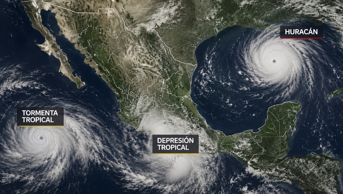 ¿Cuál es la diferencia entre depresión tropical y huracán? | IA DISCOVER