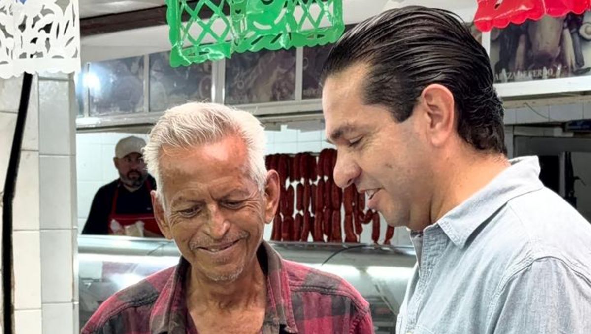 Mientras otros esperan los tiempos electorales, Lomelí parece haber decidido adelantarse con trabajo de calle. (Cortesía)