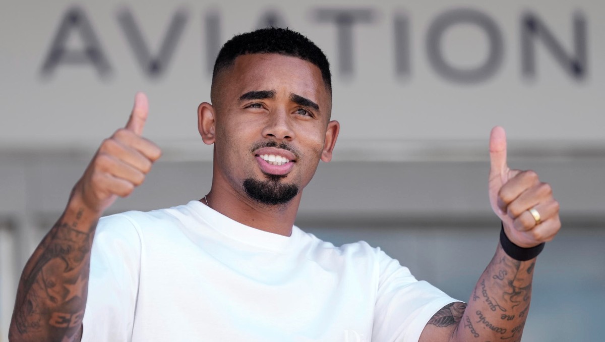 Gabriel Jesus llega a Barcelona para firmar con el club (EFE)