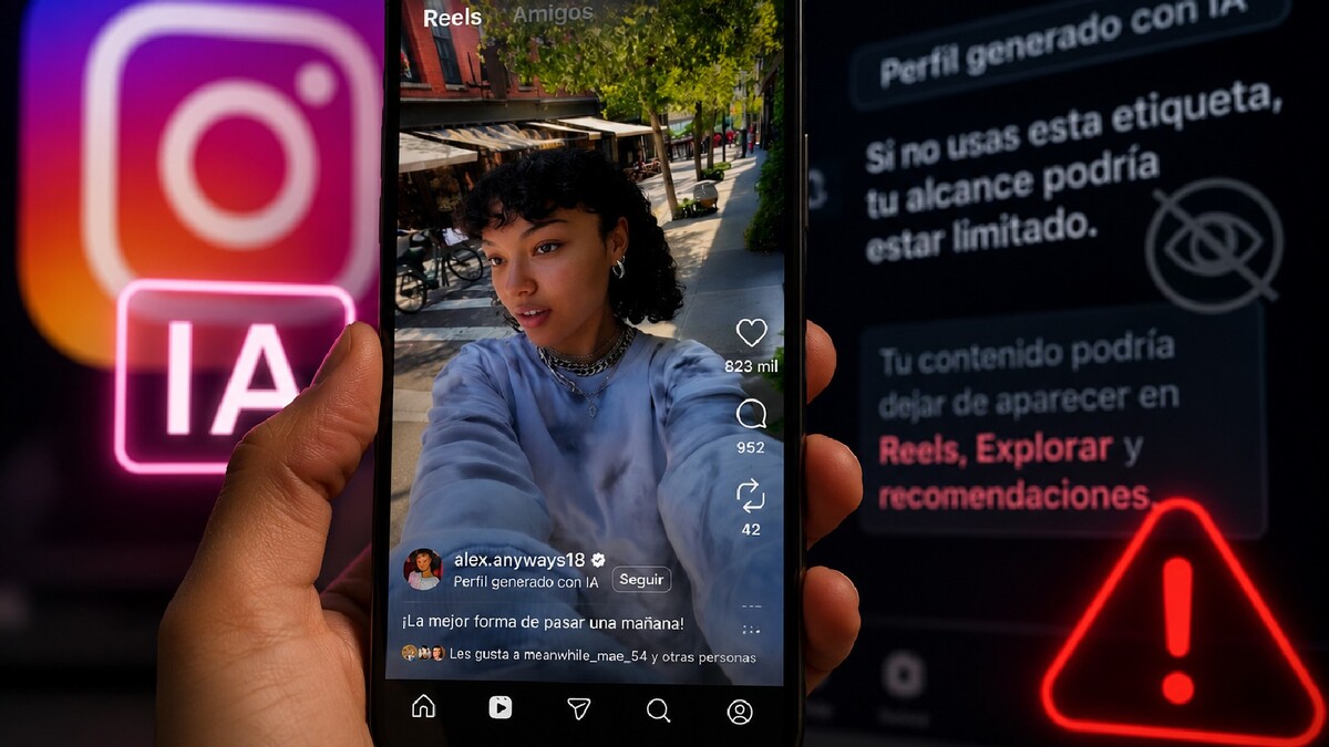 Instagram limitará alcance de perfiles de IA sin etiqueta | IA M2