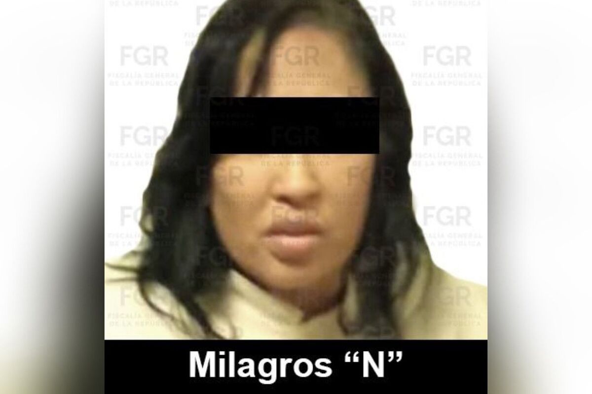 La líder criminal responde al nombre de Milagros.