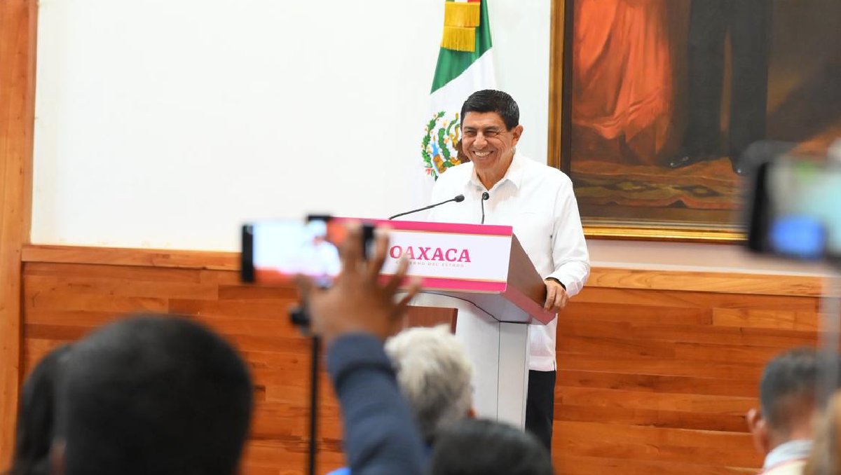 Oaxaca es una de las entidades con mayor seguridad afirma el gobernador Salomón Jara Cruz. | Especial